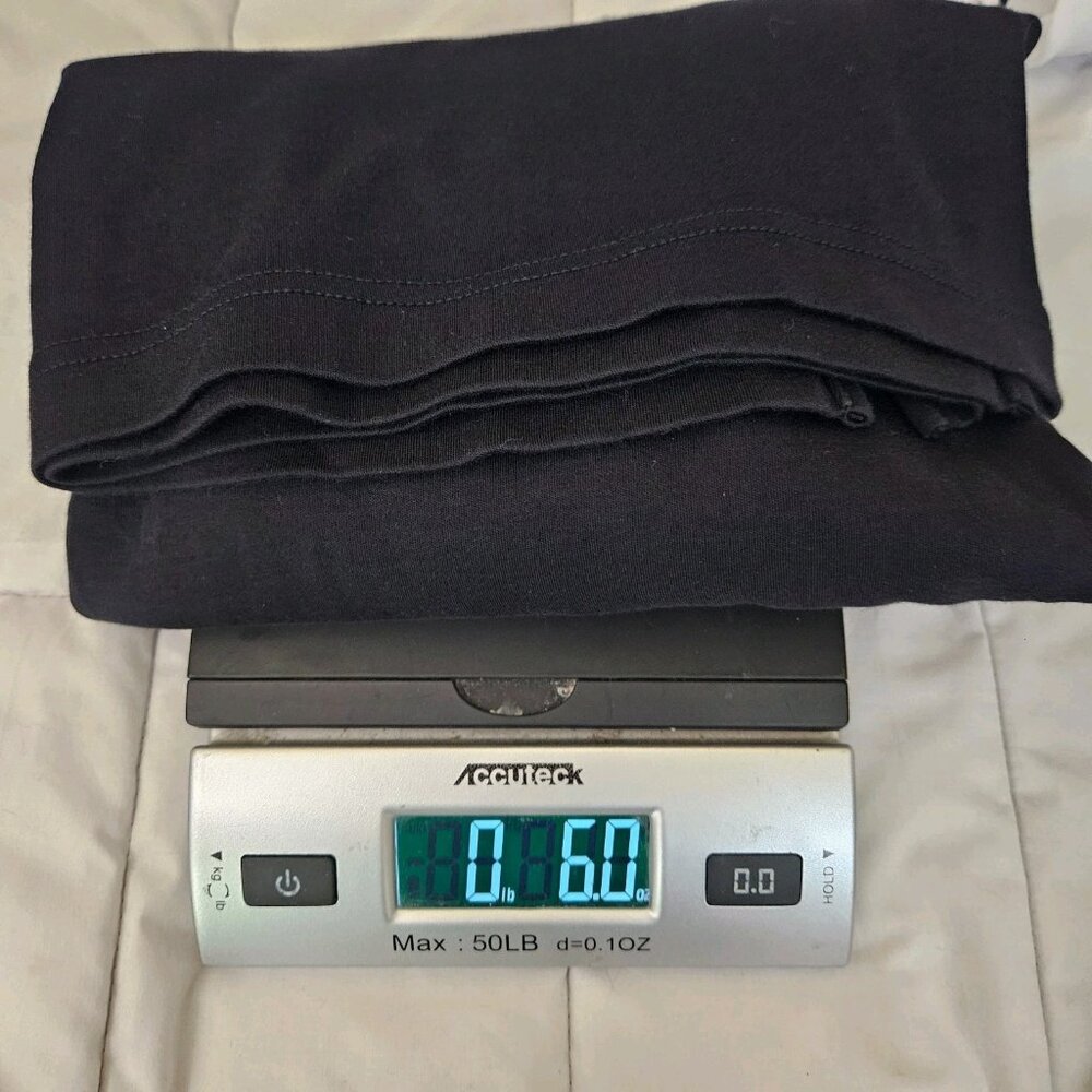 ROBERT BARAKETI Men's Casual Black Short Sleeve Pima Cotton T-shirt Size S - Picture 8 of 8